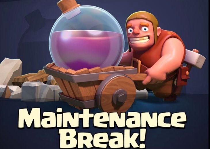 Clash of Clans maintenance times b