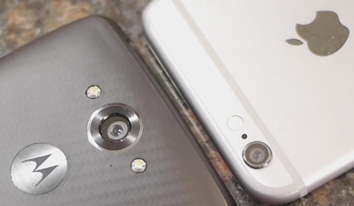 Droid Turbo vs iPhone 6 b