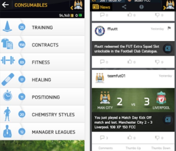 FIFA 15 Companion app b