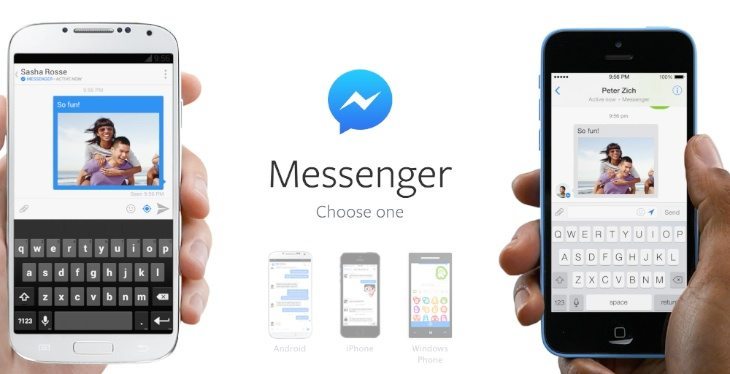 Facebook Messenger Android and iPhone