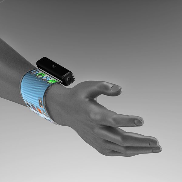 Flexible X Phone iWatch, iPhone hybrid concept pic 3