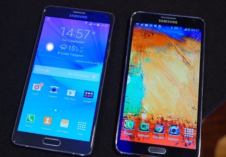 Galaxy Note 4 vs Note 3