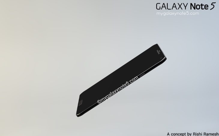 Galaxy Note 5 design b