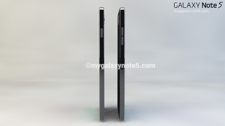 Galaxy Note 5 design b