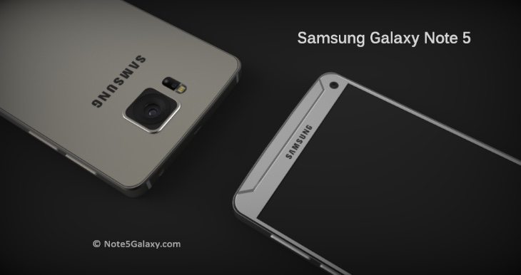 Galaxy Note 5 renders b