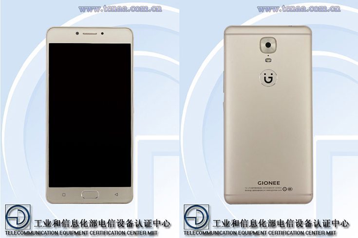 Gionee M6 TENAA