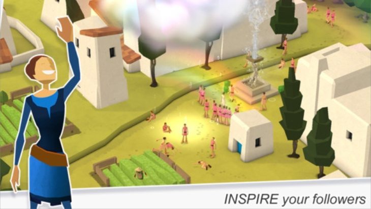 Godus app for iOS b