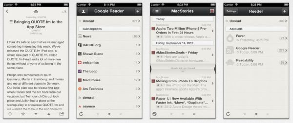 Google Reader alternative after Reeder iPhone app update