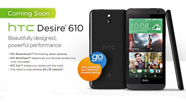 HTC Desire 610