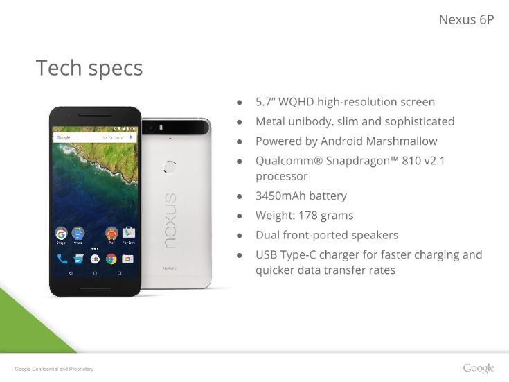 Huawei Nexus 6P presentation slides b