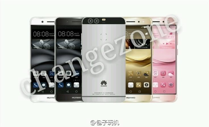 Huawei P9 claimed press renders