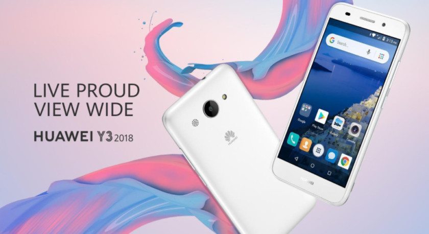 Huawei Y3 2018 released