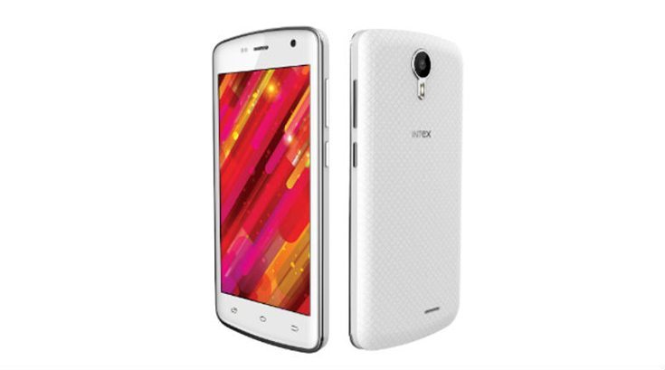 Intex Cloud Glory 4G White