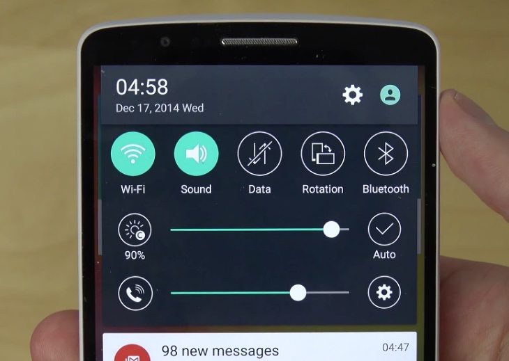 LG G3 Android Lollipop b