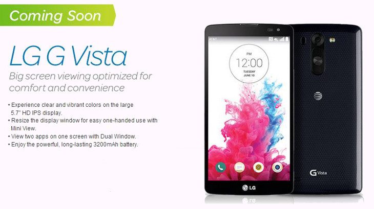 LG G Vista AT&T