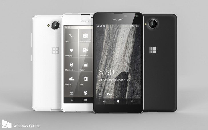 Lumia 650 renders e