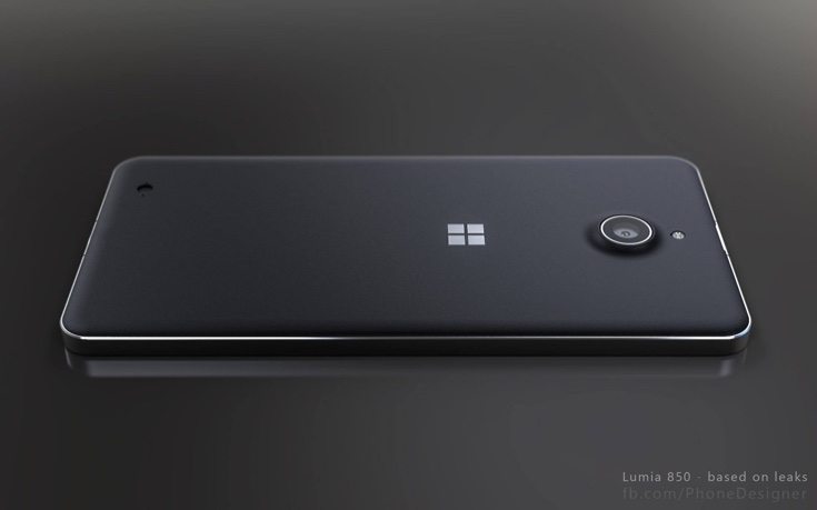 Lumia 850 3D renders c