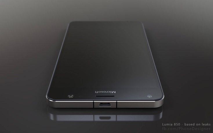 Lumia 850 3D renders d