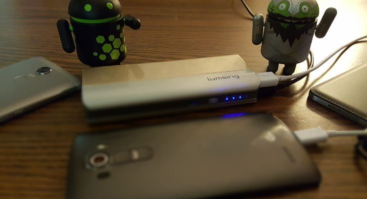 Lumsing 16000mAh power bank review