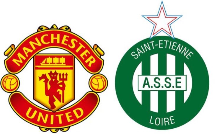 Manchester United vs St Etienne lineups