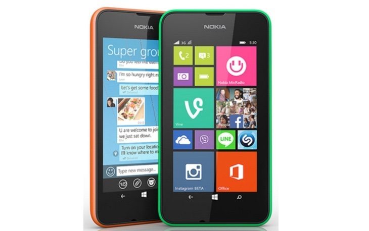 Microsoft Lumia 532 vs Nokia Lumia 530 b