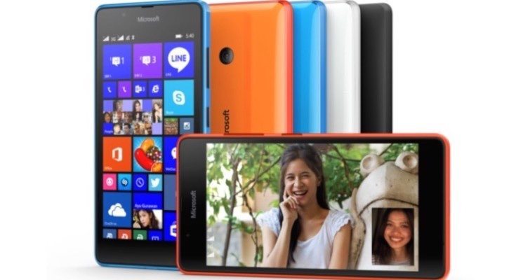Microsoft Lumia 550 vs Lumia 540 b