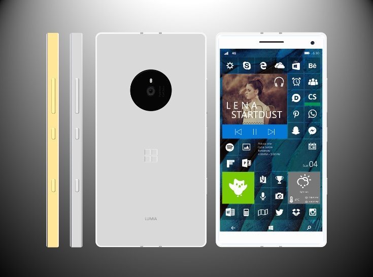 Microsoft Lumia 940 XL design b