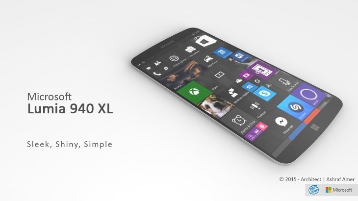 Microsoft Lumia 940 XL design c