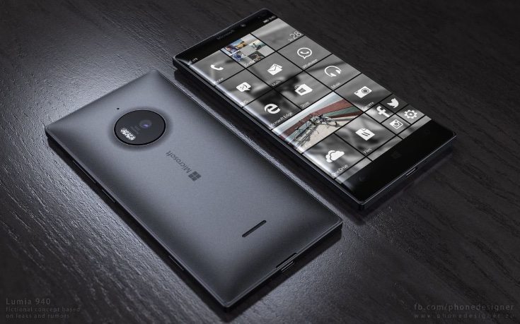 Microsoft Lumia 940 design b