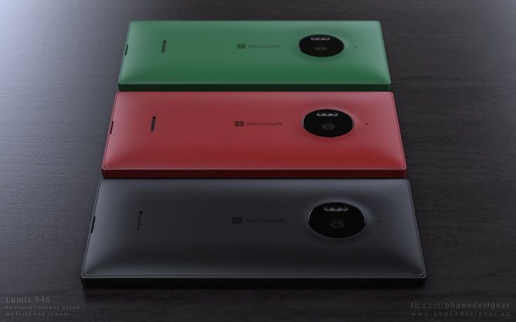 Microsoft Lumia 940 design c