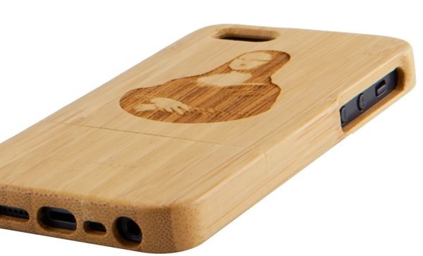 Mona Lisa Bamboo iPhone 5 case
