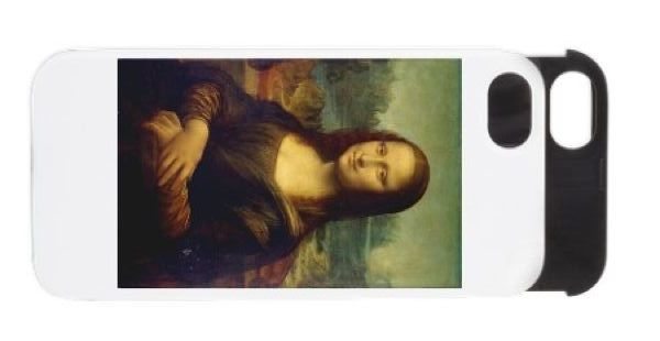 Mona lisa iPhone 5 Wallet Case