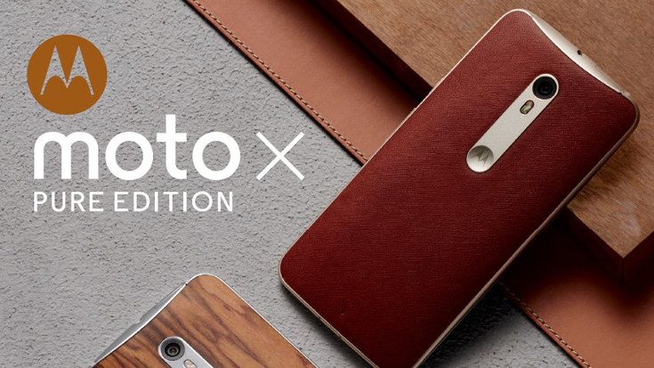 Moto X Pure Edition