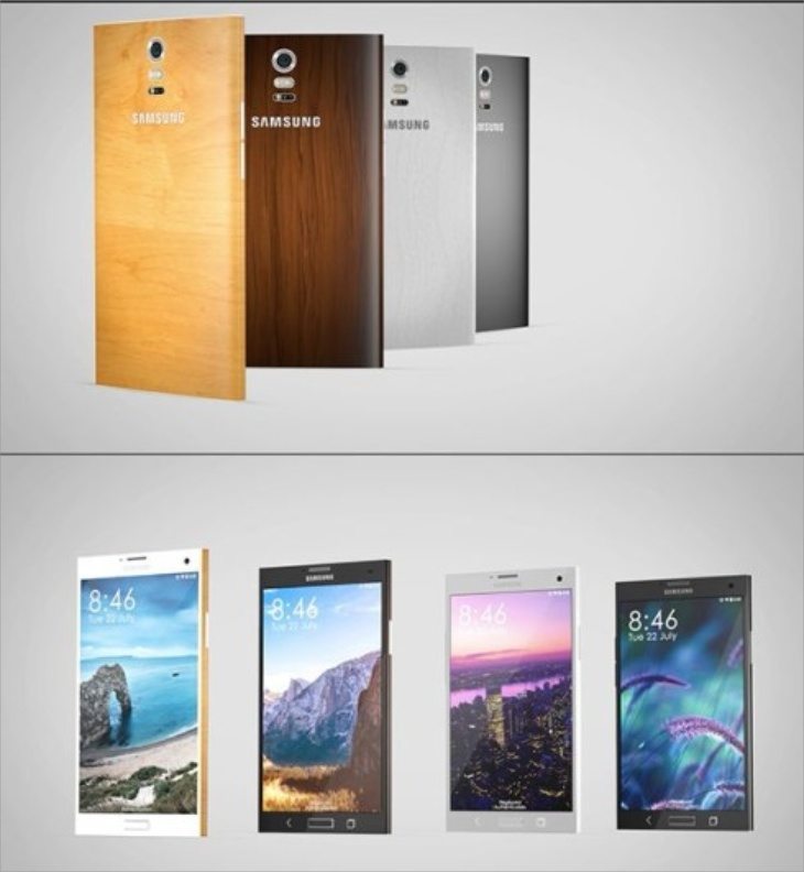 New Galaxy Note 4 design b