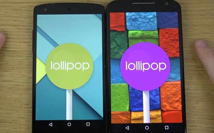 Nexus 5 vs Moto X Lollipop b