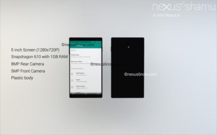 Nexus 6 designed in two varieties b