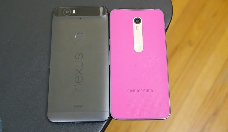 Nexus 6P vs Moto X Pure b