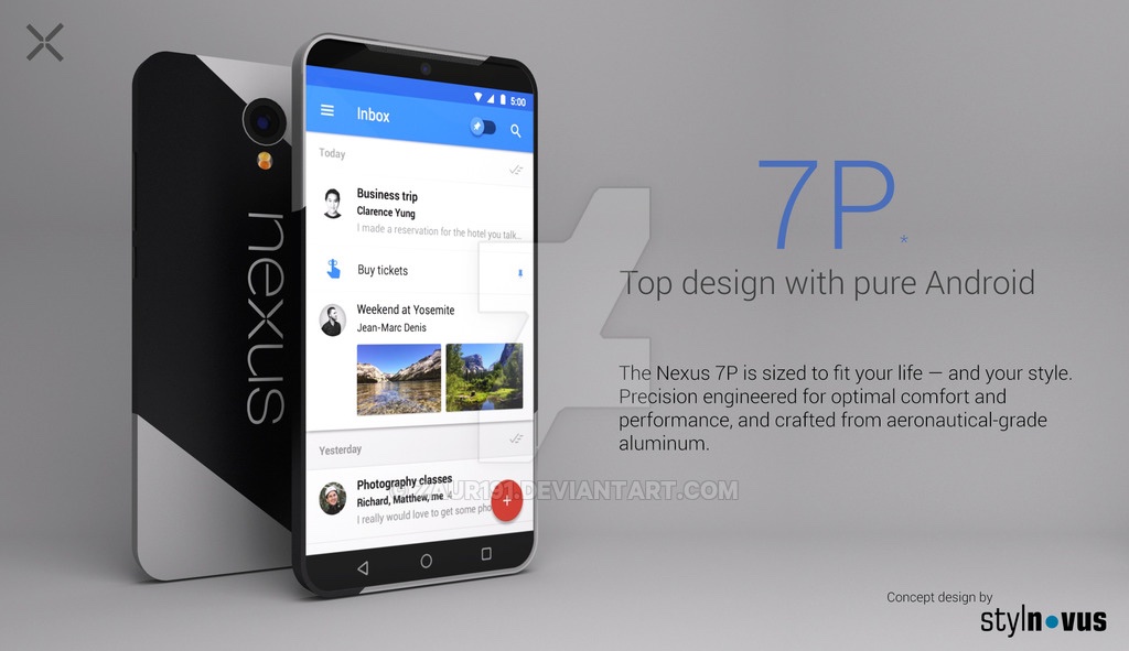 Nexus 7P concept