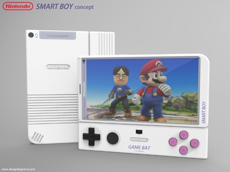 Nintendo Smart Boy phone design e