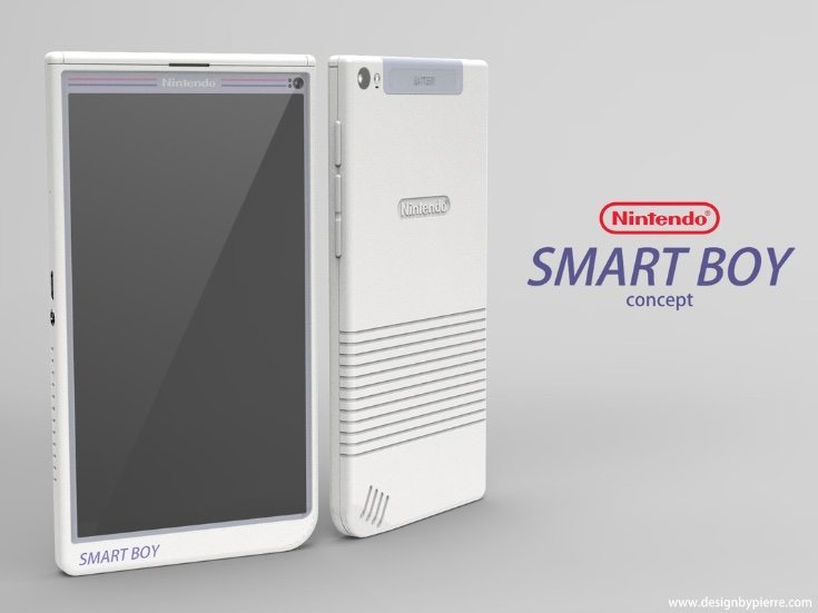 Nintendo Smart Boy phone design f