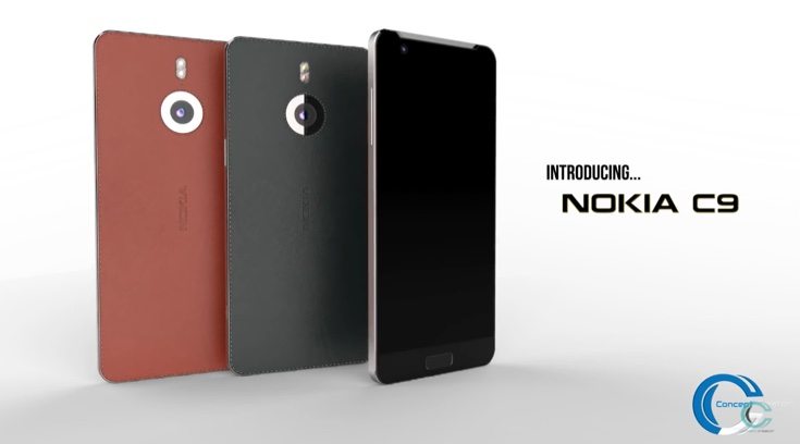 Nokia C9 render