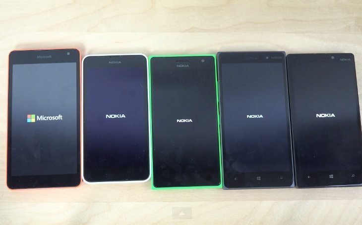 Nokia Lumia 535 vs 635, 735, 830, 930