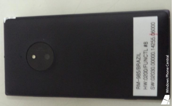 Nokia Lumia 830 certification c