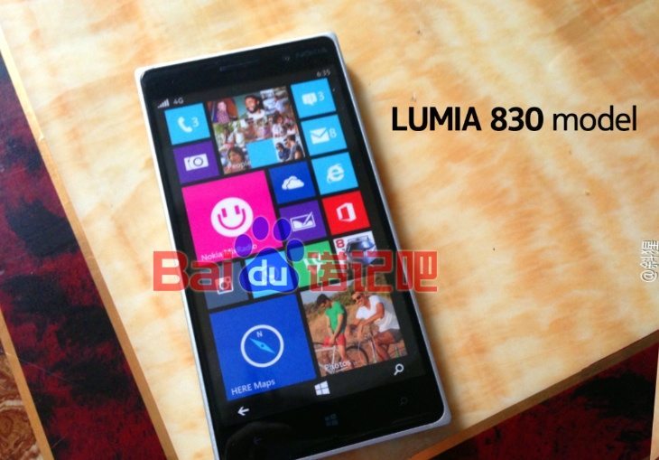 Nokia Lumia 830 leaked images