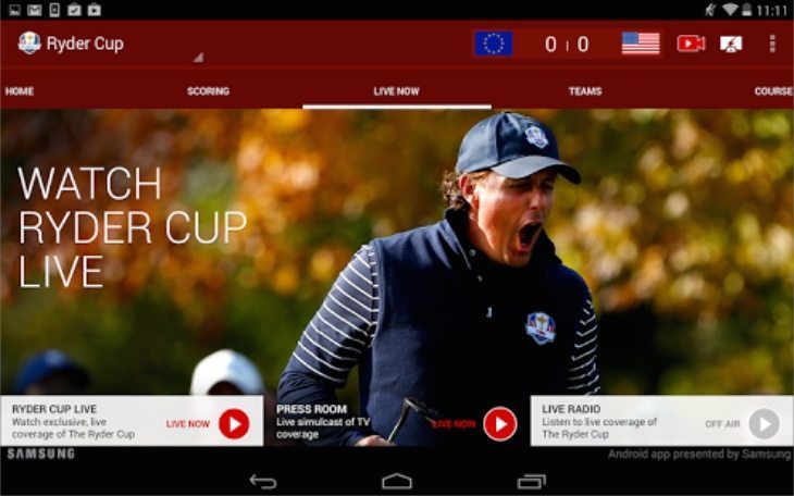 Official Ryder Cup apps b