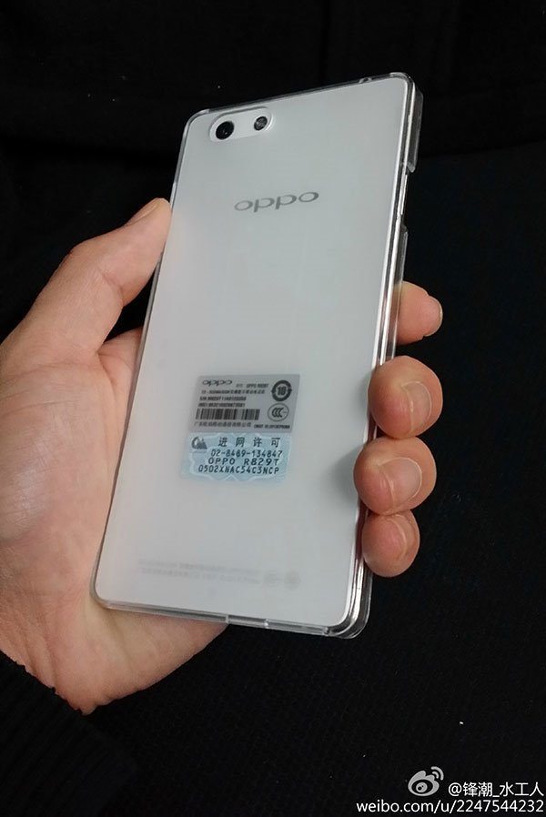 Oppo R1 design in hands-on photos pic 3