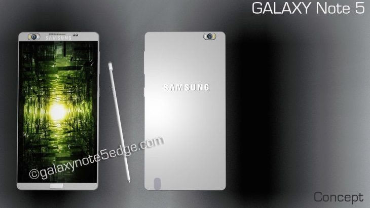 Samsug Galaxy Note 5 design choice b