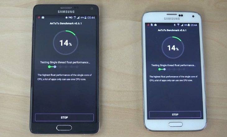 Samsung Galaxy Note 4 vs Note 3 and Galaxy S5 Lollipop b