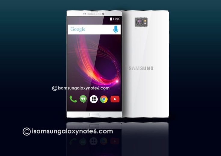Samsung Galaxy Note 6 concept c