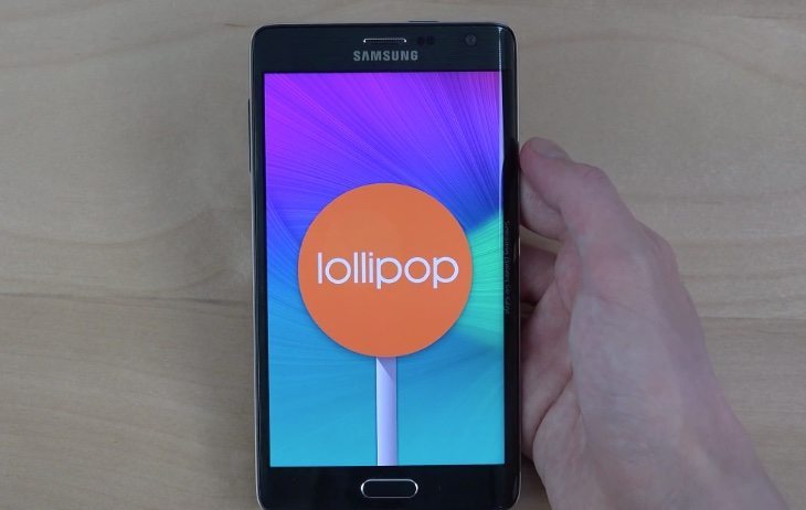 Samsung Galaxy Note Edge Android Lollipop review b